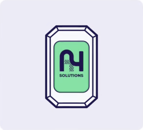 Smart TAG da A4 Solutions com a tela verde acesa.